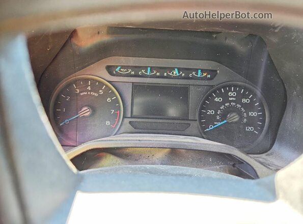 1FTMF1C80GKF15652 2016 FORD F150 White Вид щитка приладів