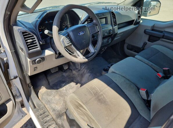 1FTMF1C81GKE47118 2016 FORD F150 White Вид панелі приладів