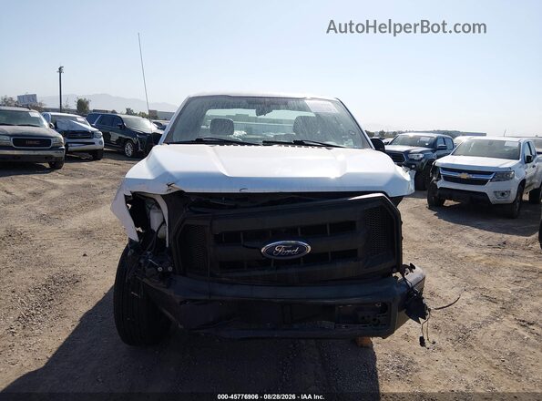1FTMF1C81HKD51586 2017 FORD F150 Белый Вид задней части салона