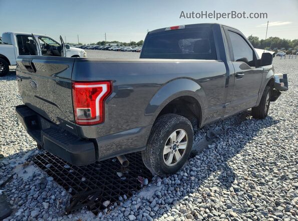 1FTMF1C82GFB71282 2016 FORD F150 Серый Задняя правая четверть
