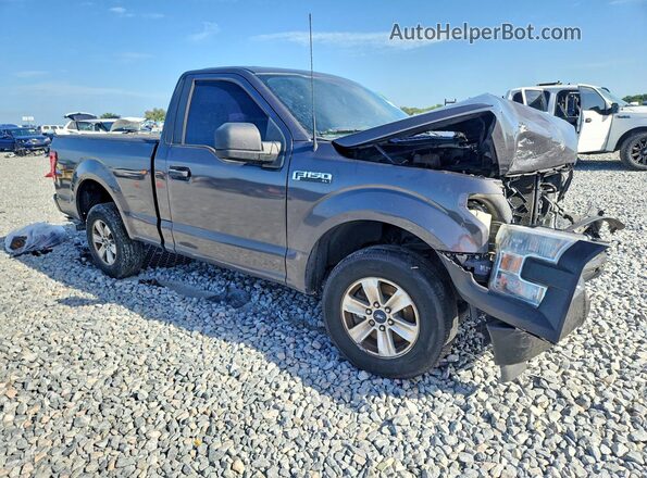 1FTMF1C82GFB71282 2016 FORD F150 Серый Передняя правая четверть