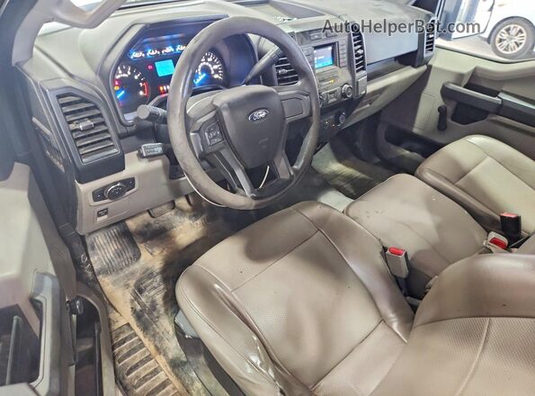 1FTMF1C85GKE09133 2016 FORD F150 White Vista del salpicadero