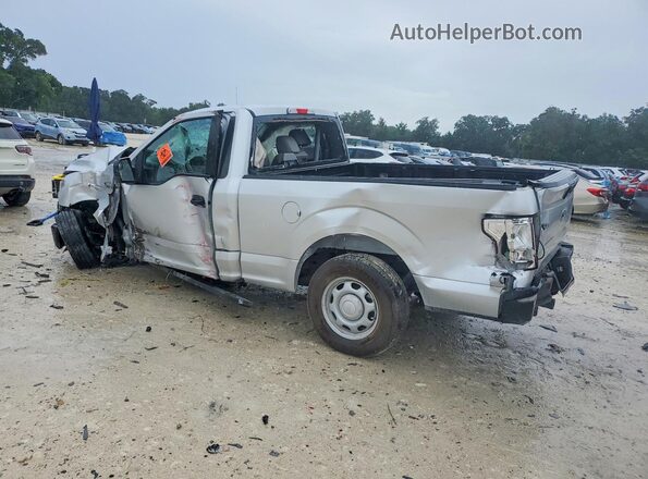 1FTMF1C85HFB62626 2017 FORD F150 Silver Հետևի ձախ