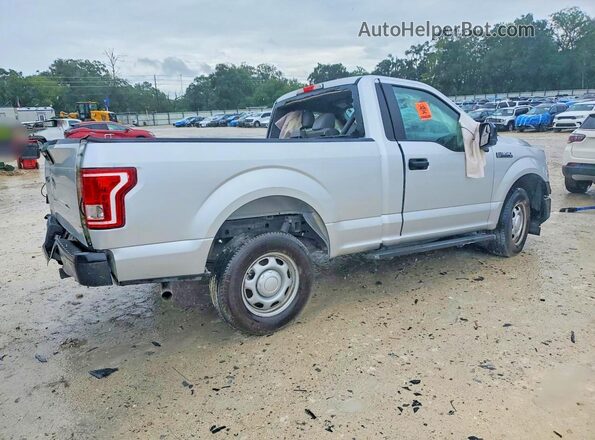 1FTMF1C85HFB62626 2017 FORD F150 Silver Հետևի աջ