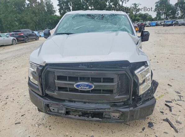 1FTMF1C85HFB62626 2017 FORD F150 Silver Դիմացի տեսք