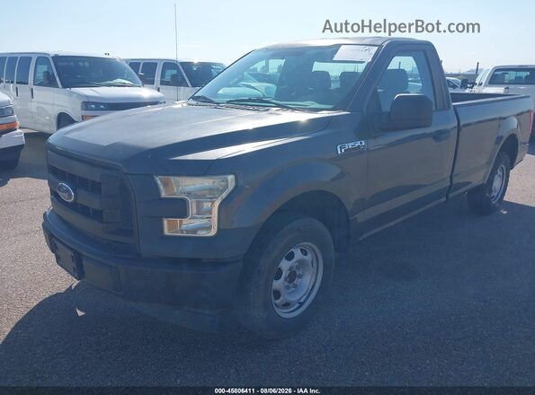 1FTMF1C85HKC14201 2017 FORD F150 Gray Przód lewy