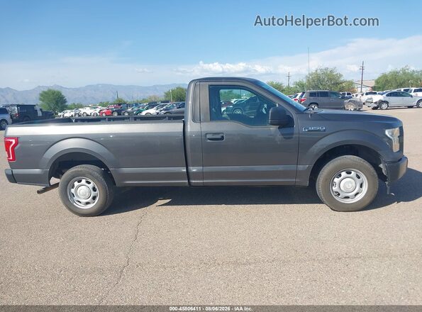 1FTMF1C85HKC14201 2017 FORD F150 Gray Widok wnętrza 360 stopni