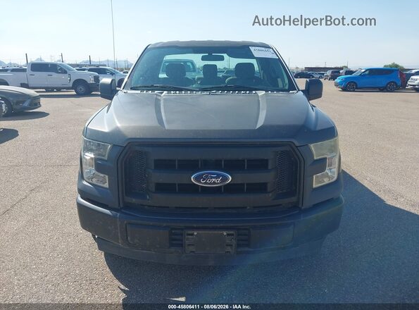 1FTMF1C85HKC14201 2017 FORD F150 Gray Widok wnętrza z tyłu