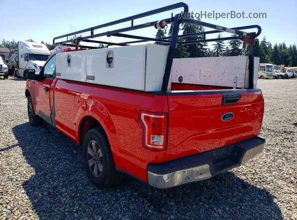 1FTMF1C86GKF57467 2016 FORD F150 Red Задня ліва чверть