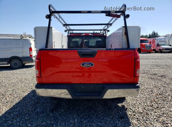 1FTMF1C86GKF57467 2016 FORD F150 Red Вид ззаду