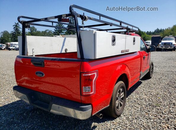 1FTMF1C86GKF57467 2016 FORD F150 Red Задня права чверть