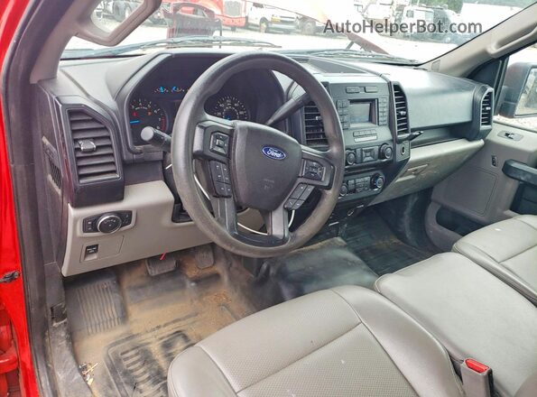 1FTMF1C86GKF57467 2016 FORD F150 Red Вид панелі приладів