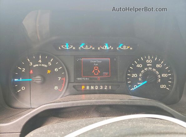 1FTMF1C86GKF57467 2016 FORD F150 Red Вид щитка приладів