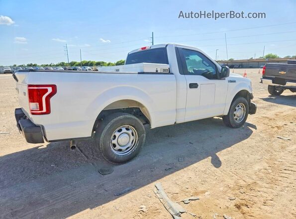 1FTMF1C86HFA11360 2017 FORD F150 White Trasero derecho