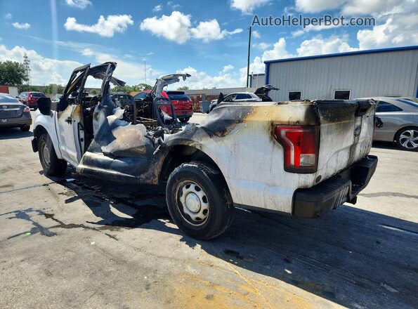 1FTMF1C86HKC10478 2017 FORD F150 White Trasero izquierdo