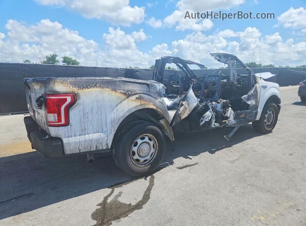 1FTMF1C86HKC10478 2017 FORD F150 White Trasero derecho