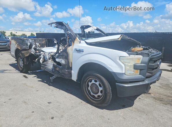 1FTMF1C86HKC10478 2017 FORD F150 White Delantero derecho