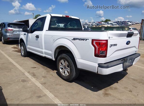1FTMF1C87GKD36833 2016 FORD F150 Белый Задняя левая четверть