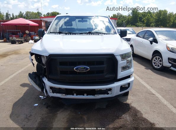 1FTMF1C87GKD36833 2016 FORD F150 Белый Вид задней части салона