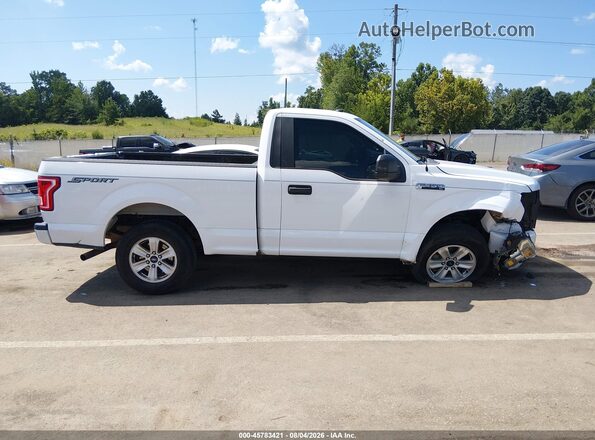 1FTMF1C87GKD36833 2016 FORD F150 Белый Панорамный вид салона 360°