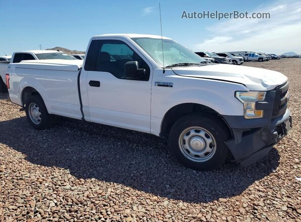 1FTMF1C87GKE26872 2016 FORD F150 Белый Передняя правая четверть
