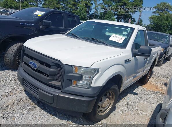1FTMF1C88GFB62604 2016 FORD F150 White წინა მარცხენა ხედი სამი მეოთხედიდან