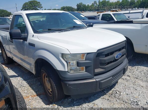 1FTMF1C88GFB62604 2016 FORD F150 White უკანა სალონის ხედი