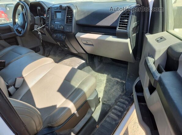 1FTMF1C8XGKD05043 2016 FORD F150 White წინა პანელის ხედი
