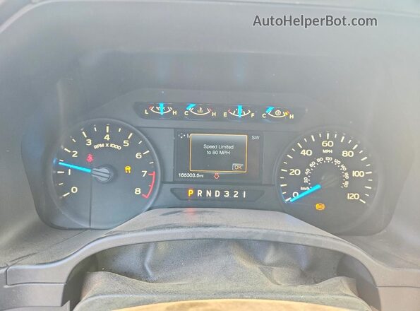 1FTMF1C8XHFC28975 2017 FORD F150 White Սարքավորումների վահանակի տեսք