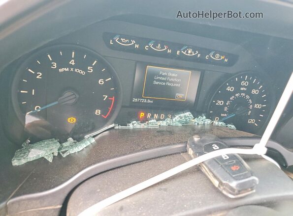 1FTMF1C8XHFC78730 2017 FORD F150 Gray Սարքավորումների վահանակի տեսք