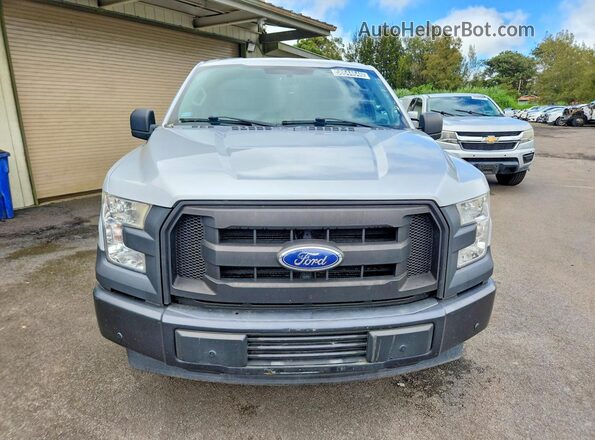 1FTMF1C8XHKD02645 2017 FORD F150 Silver Դիմացի տեսք