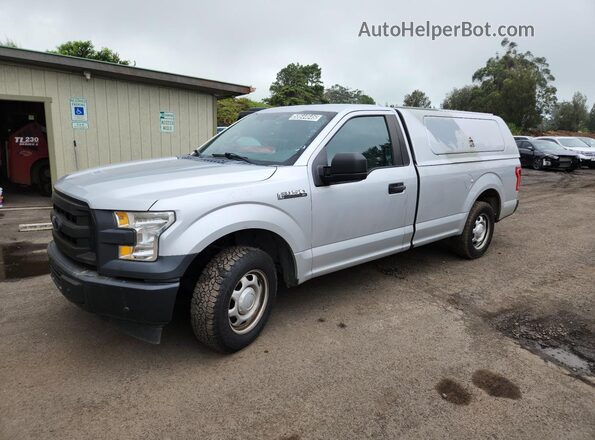 1FTMF1C8XHKD02645 2017 FORD F150 Silver Սալոնի 360 աստիճան տեսք