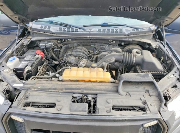 1FTMF1C8XHKD61470 2017 FORD F150 Blue Vista interior trasera