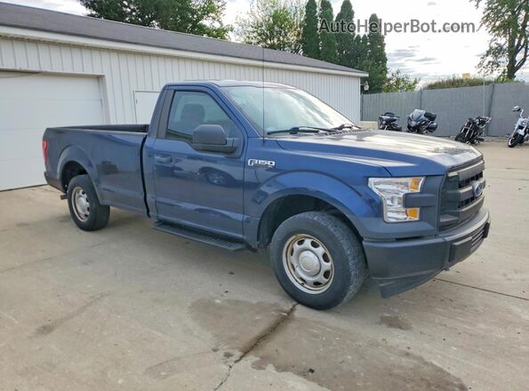 1FTMF1C8XHKD61470 2017 FORD F150 Blue Delantero derecho