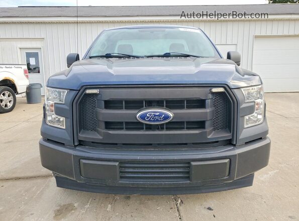 1FTMF1C8XHKD61470 2017 FORD F150 Blue Vista frontal