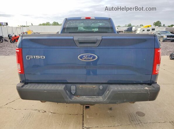 1FTMF1C8XHKD61470 2017 FORD F150 Blue Vista trasera
