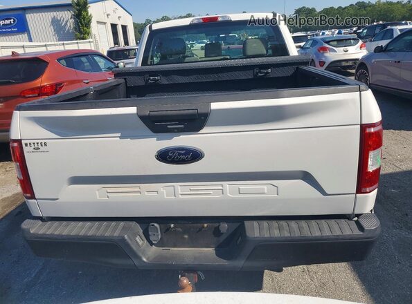 1FTMF1CB0JFB20902 2018 FORD F150 White Հետևի տեսք