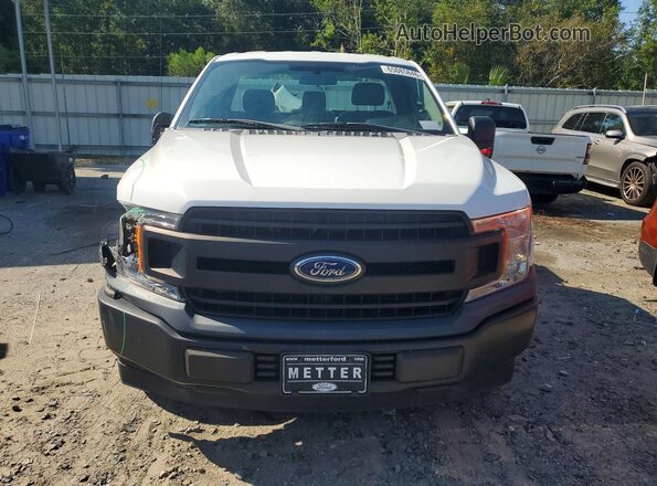 1FTMF1CB0JFB20902 2018 FORD F150 White Դիմացի տեսք