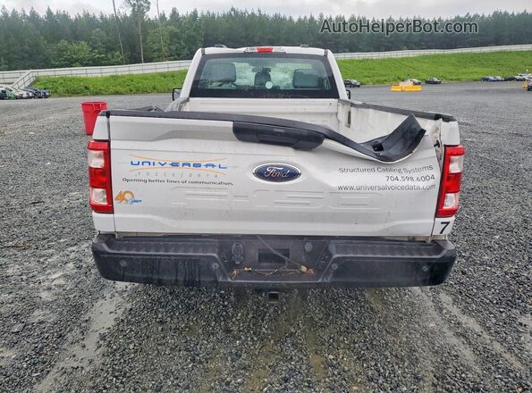 1FTMF1CB0MKD71897 2021 FORD F150 Белый Вид сзади