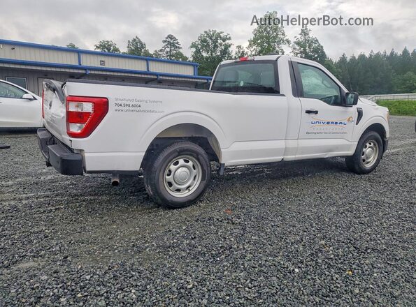 1FTMF1CB0MKD71897 2021 FORD F150 Белый Задняя правая четверть