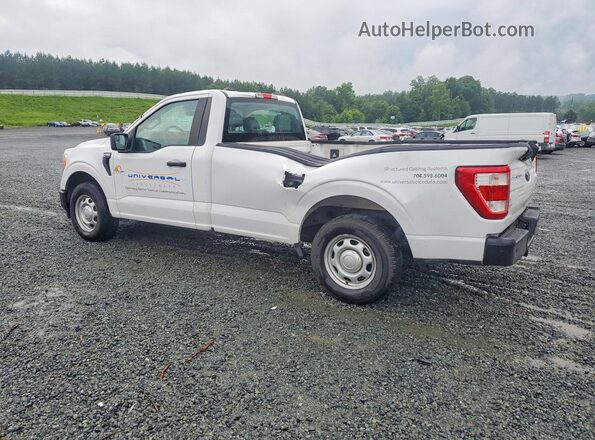 1FTMF1CB0MKD71897 2021 FORD F150 Белый Задняя левая четверть