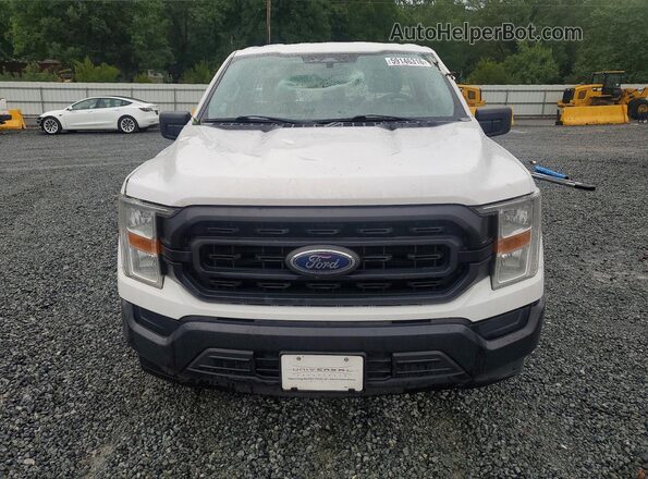 1FTMF1CB0MKD71897 2021 FORD F150 Белый Вид спереди
