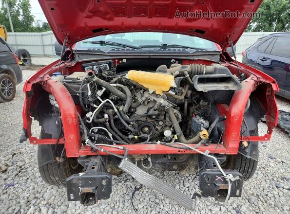1FTMF1CB1KKC19785 2019 FORD F150 Red Rear interior view