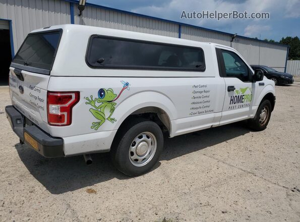 1FTMF1CB1LKD62026 2020 FORD F150 White Vista interior de 360 grados