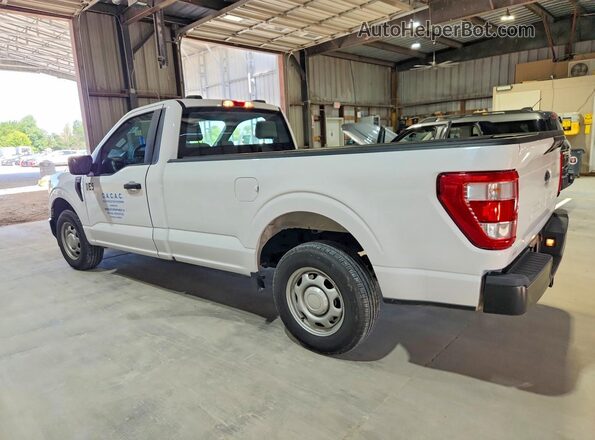 1FTMF1CB1MKE76870 2021 FORD F150 Белый Задняя левая четверть