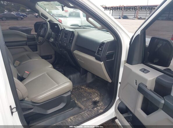 1FTMF1CB2JKE64030 2018 FORD F150 White Vista interior delantera