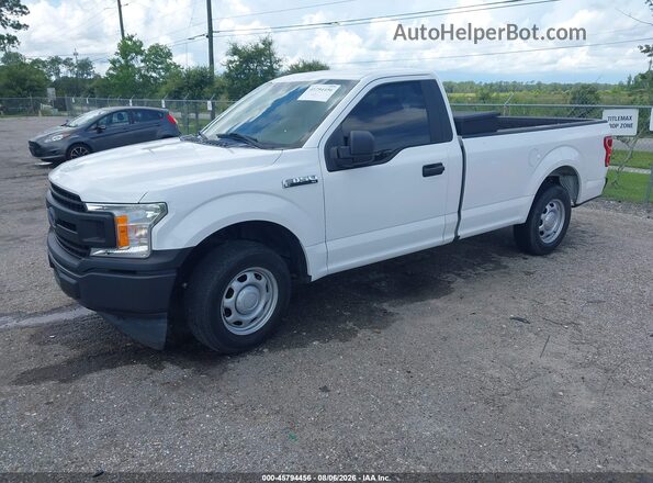 1FTMF1CB2JKE64030 2018 FORD F150 White Vista tres cuartos delantera izquierda