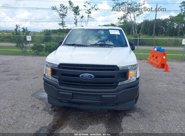 1FTMF1CB2JKE64030 2018 FORD F150 White Vista del cuadro de instrumentos