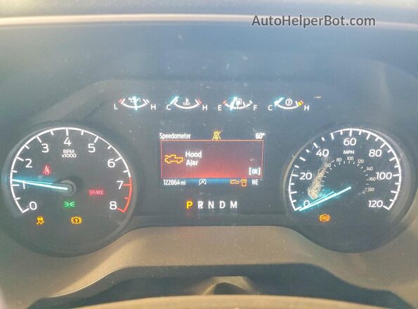 1FTMF1CB2NKF05150 2022 FORD F150 White ხელსაწყოთა პანელის ხედი