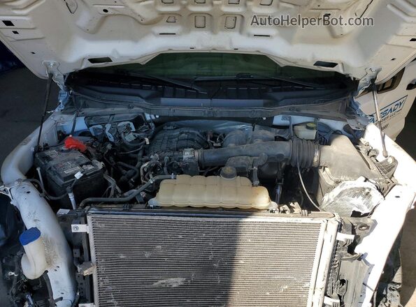 1FTMF1CB2NKF05150 2022 FORD F150 White უკანა სალონის ხედი